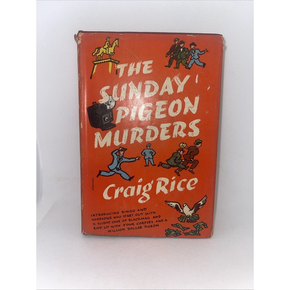 The Sunday Pigeon Murders Craig Rice 1942 Tower Books edition